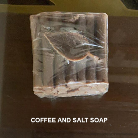 Coffee Salt Soap benefits